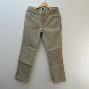Taylor Stitch Camp Pant in Khaki Chipped Canvas